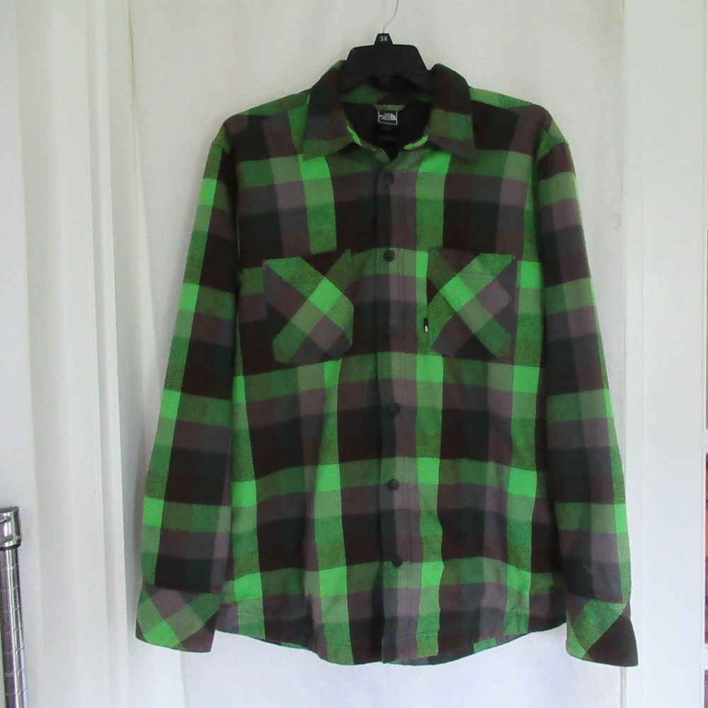 NORTH FACE Men's LS SKI Shirt SIZE L